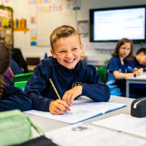 pupils in class