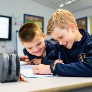 pupils in class