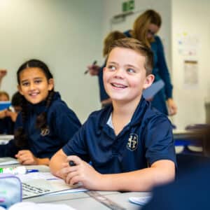 pupils in class